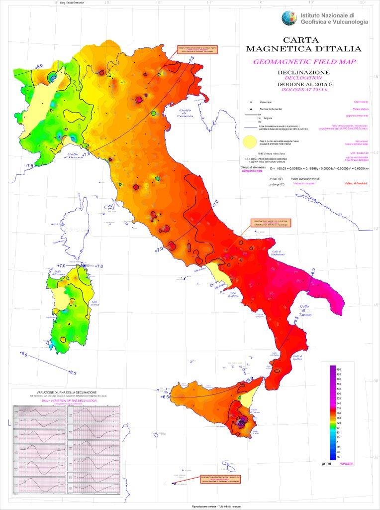 carta magnetica declinazione fig1