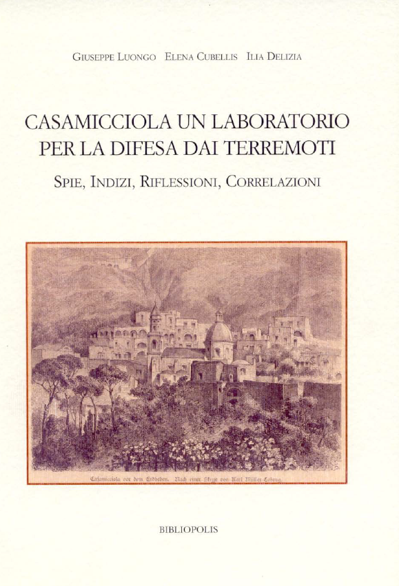 Casamicciola un laboratorio per la difesa dai terremoti copertina