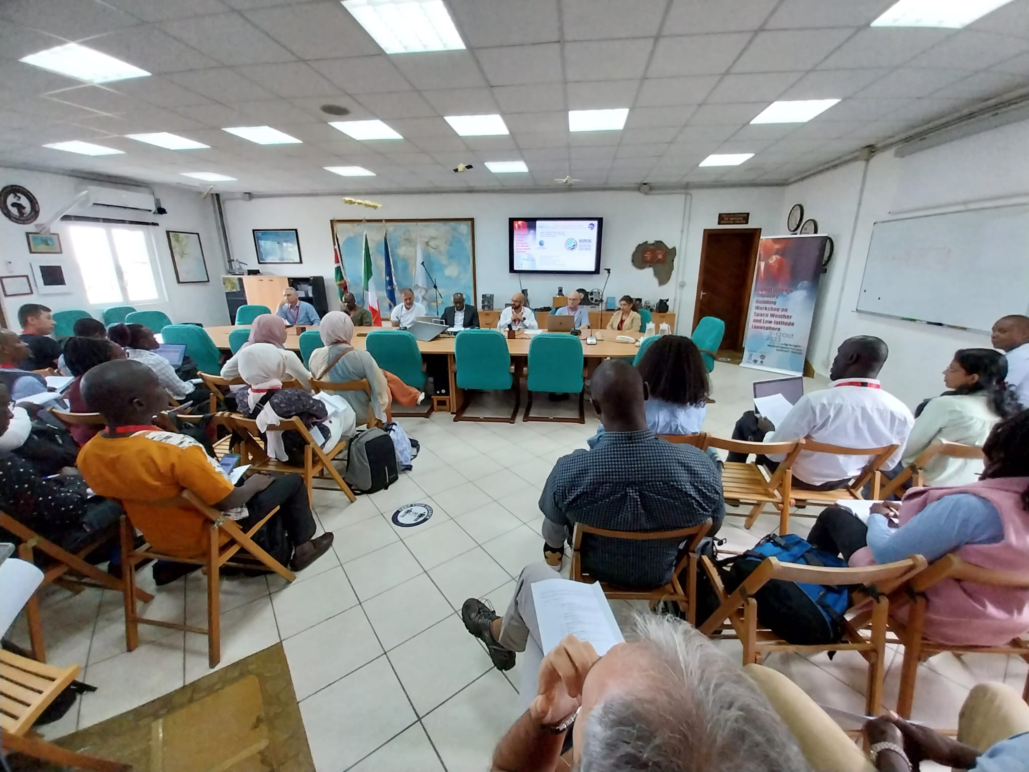 SPACE WEATHER INGV ASI e ICTP guidano la formazione di nuovi ricercatori in Africa 1