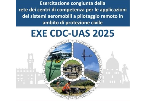 DRONI | L’INGV partecipa all’esercitazione congiunta per l’impiego dei droni in ambito di protezione civile